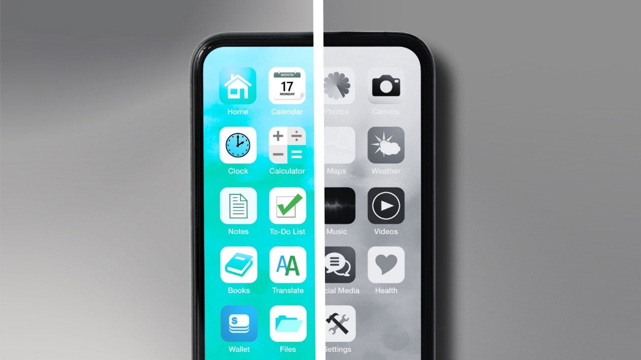 Why Grayscale Mode Works